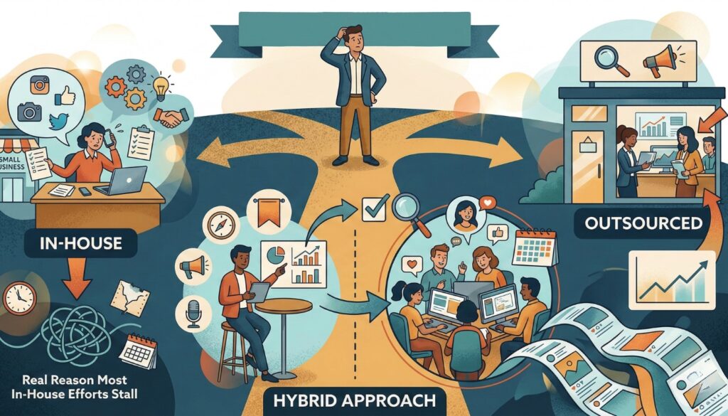 Outsourced Social Media